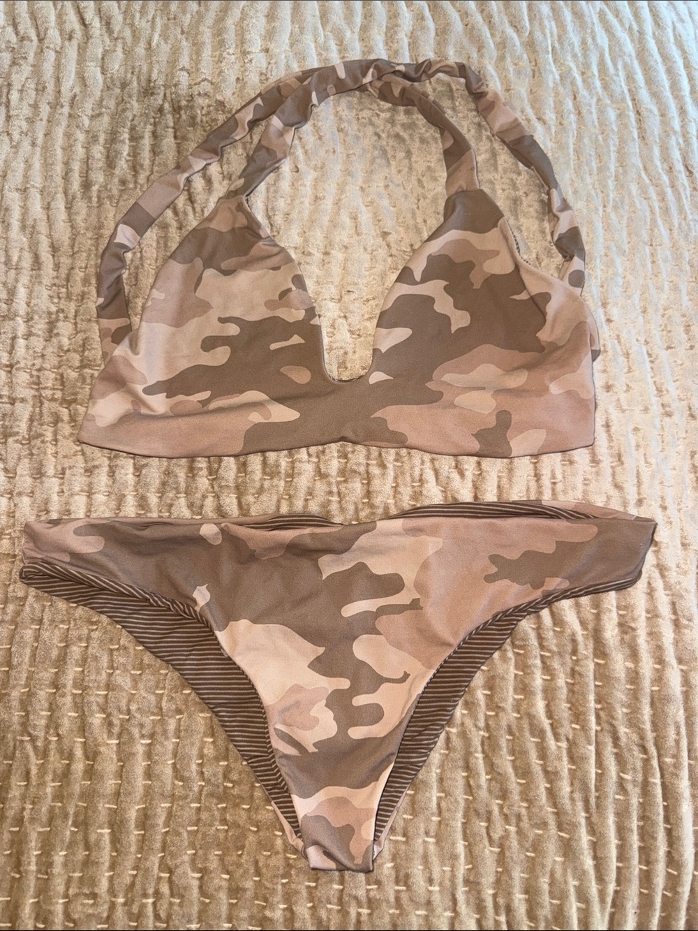 Acacia camo bikini